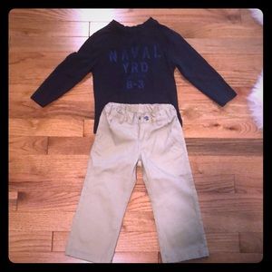 2 piece set for 2 year old boy.